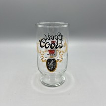 Coors Premium Beer 12oz Glass Rocky Mountain Spring Water Golden Colorado - £7.90 GBP