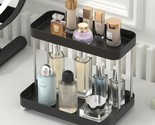 Vanity Sink Bedroom Organization Stainless Steel Layer Shelf Vanity, Bla... - $44.98