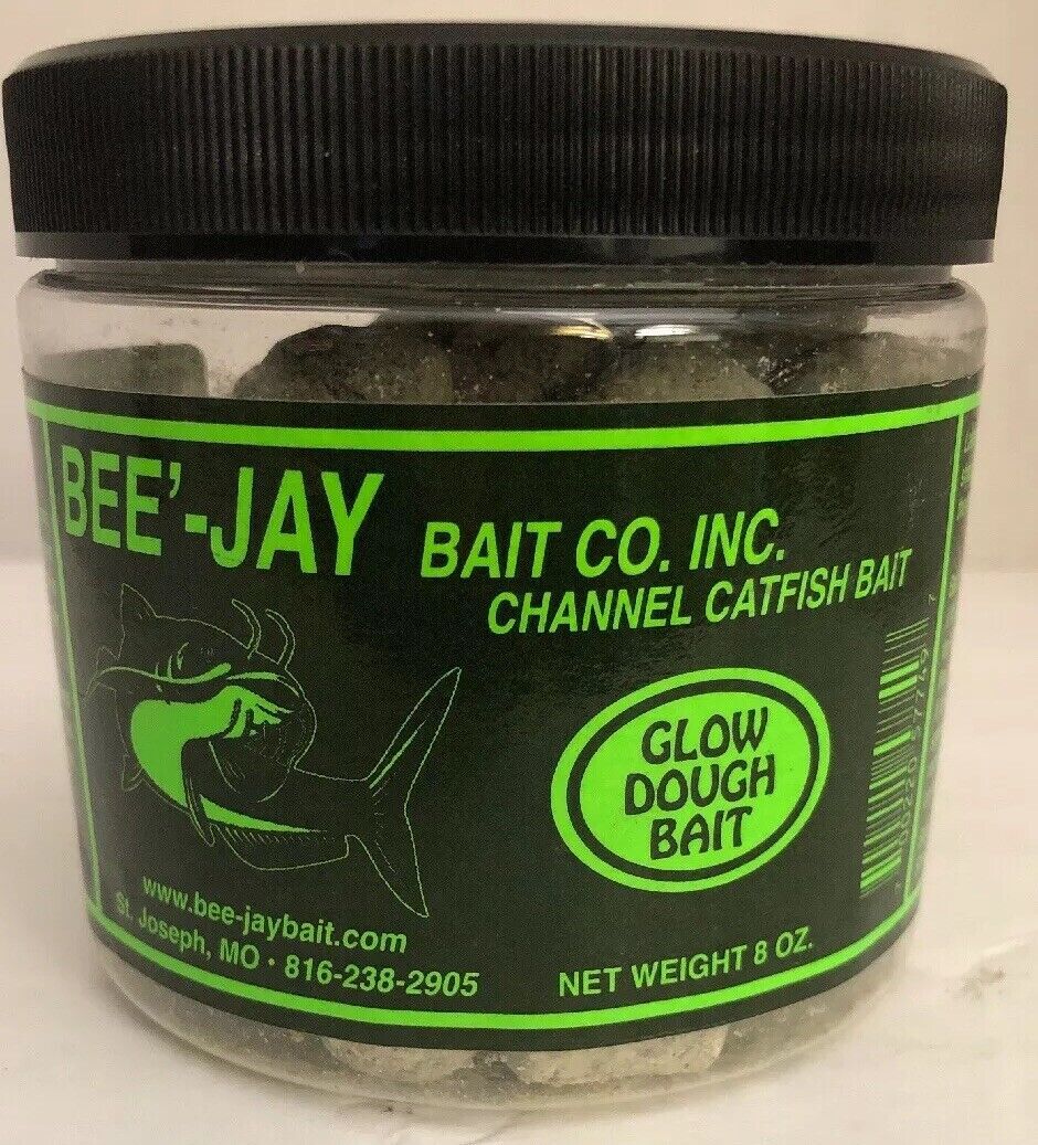 Bee-Jay Glow Dough For Lakes &amp; Large Rivers-8 oz Jar-Super RARE-New-SHIP24H - $18.69