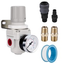 For A Compressed Air System, Nanpu 3/8&quot; Npt Air Regulator, 150, Protecte... - $35.96