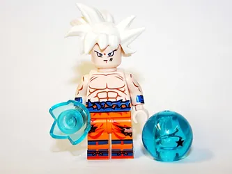 NawToys Son Goku White Dragon Ball Super Z Minifigure From US - $8.23 CAD