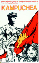 Political Ospaaal Poster.Kampuchea Revolution.Cold War Pol Pot Khmer Rouge.as35 - £10.45 GBP