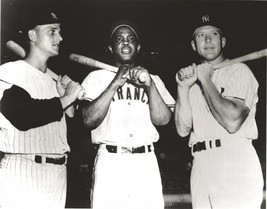 Mickey Mantle Maris Willie Mays 8X10 Photo New York Yankees Ny Baseball Picture - £3.93 GBP