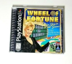 Wheel of Fortune (Sony PlayStation 1, 1998 PS1) Video Game Complete w/ Manual - $2.96