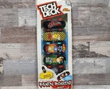 Tech Deck Bendy Boards 5 Pack Working Wheels Rubberized Fingerboards Mys... - $9.89