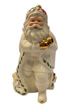 Lenox For The Holidays  “Holiday Santa Cookie Jar” Vintage Mint Condition - £118.19 GBP