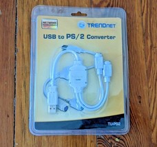 Tren Dnet TU-PS2 Usb To PS/2 Converter With Quick Installation Guide New Sealed - £7.42 GBP