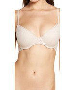 Natori 32DDD Sheer Glamour Full Fit Underwire Contour Bra 731252 Lt Moch... - $41.10 CAD