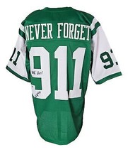 Robert o&#39;Neill Firmado Personalizado Verde 911 Camiseta de Fútbol Never Quit - £201.58 GBP