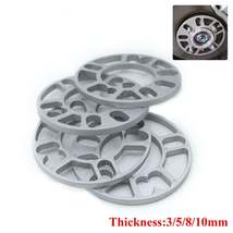 1pc Aluminum Universal Car Wheel Spacer Shims Plate 3mm 5mm 8mm 10mm Fit 4x100 4 - £8.75 GBP+