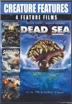 4 FEATURE FILMS DEAD SEA ROBOCROC SUPERTANHER DRACANO [DVD] - £2.99 GBP