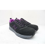 New Balance Women&#39;s 412 Alloy-Toe Casual Work Shoes Black/Purple Size 11M - £39.86 GBP