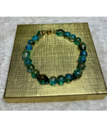 Blue Glass Bracelet from Special &amp; Loved - £19.66 GBP