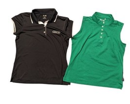 2 Women’s Golf  Sleeveless Shirts Adidas Medium - £14.94 GBP