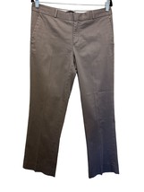Banana Republic LOGAN Pants Size 8 Grey Trousers Chino - $18.80
