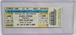 STEVE MILLER - WITH THE ATLANTA SYMPHONY 2007 UNUSED WHOLE FULL CONCERT ... - $15.00