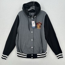 Harry Potter Sweatshirt Jacket Torrid 1 Womens XL Varsity Hoodie Gryffindor NEW - $49.99