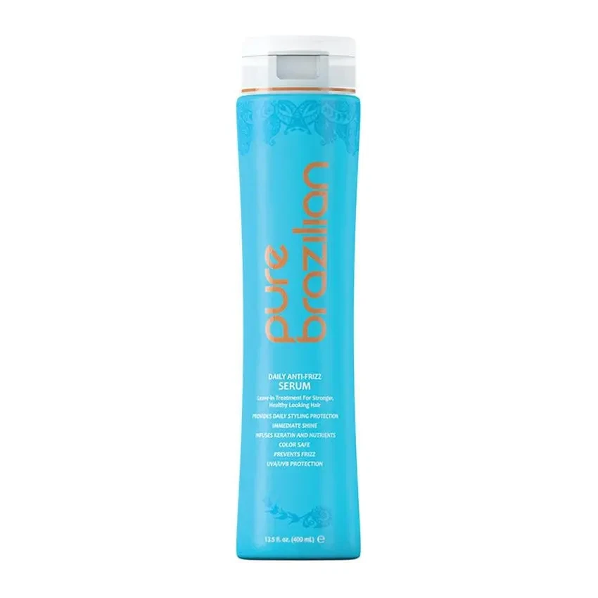 Pure Brazilian Anti-Frizz Daily Leave-In Serum, 13.5 oz. - $38.00