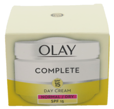 Olay Complete Day Cream Normal/Dry SPF 15 1.7oz / 50 ml - $15.01