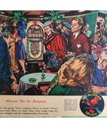 1947 Wurlitzer Phonograp Jukebox Player Advertisement Magic Music DWNN21 - $41.01 CAD