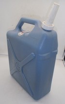 6 Gallon Water Carrier Jug Jerry Can Style Plastic Container Camping Hiking - £12.81 GBP