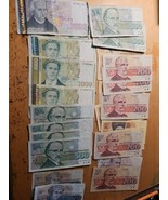 27 x Old Bulgarian notes  2000lv , 4 x 1000 leva 6 x 500 Lv, 5 x 200lv, ... - £116.05 GBP