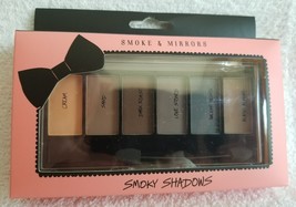 Pearl World Smoke &amp; Mirrors SMOKY SHADOWS Palette 6 Eyeshadows .32 oz/9g... - $243.19 MXN