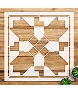 Bear paw Stencil Pattern for Quilting and Craft Projects, Reusable Mylar... - $14.69