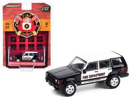 2000 Jeep Cherokee Black and White &quot;Scottdale Fire Department&quot; (Pennsylv... - $675.56 MXN