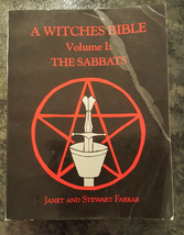 A Witches Bible Volume I The Sabbats Book Janet &amp; Steart Farrar P/B Rites Ritual - £122.51 GBP