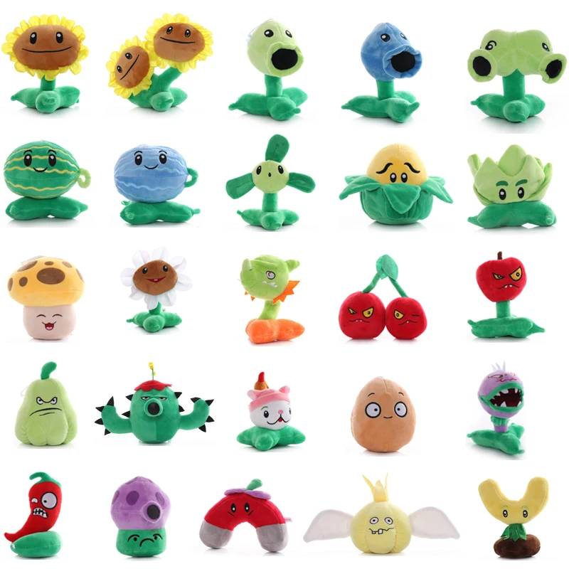 1pcs Plants vs Zombies Stuffed Plush 13 cm PVZ Peashooter SunFlower Chomper Soft - $7.20