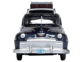 1946 DeSoto Suburban with Roof Rack and Luggage Butterfly Blue Metallic with Cry - $27.89