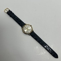 1970 Men’s Vintage Timex Self-Wind Watch 4144-3270 Crocodile Calf band - $24.95