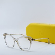 SWAROVSKI SK2012 3003 Transparente Beige 53mm Eyeglasses New Authentic - $107.26