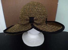 San Diego Hat Co. Sz One Size Ultrabraid Sun Brim Straw Hat - £14.78 GBP