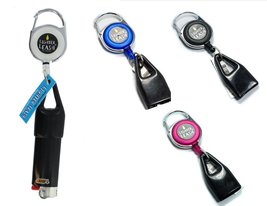 LIGHTER LEASH 2 Pack - The Premium Retractable Lighter Holder - Assorted Colors - £6.22 GBP