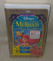 Walt Disney&#39;s The Little Mermaid VHS Clamshell 1989 Special Edition NEW ... - $19.79