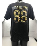 Deadline Camo 88 T-Shirt Men&#39;s Size XL Urbanwear Hiphop Thuglife Camoufl... - €17,05 EUR