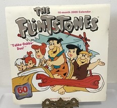 Vtg The Flintstones 16 Months 2009 Calendar Printed In Korea Excellent C... - $34.30
