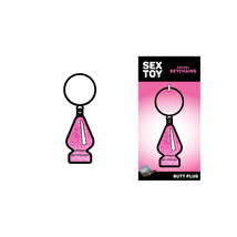 Pink Glitter Butt Plug Keychain - €12,80 EUR