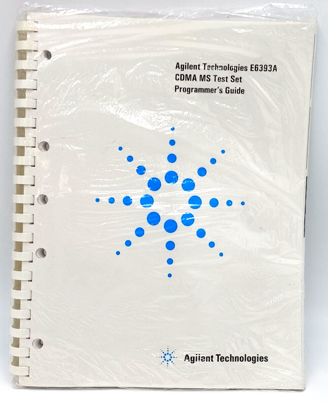Agilent Technologies E6393A CDMA MS Test Set Programmer&#39;s Guide - $19.99