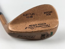 Triumph Gold 56* Sand Wedge Box Groove RH With Stiff Steel Shaft - £11.00 GBP