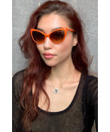 Tom Ford  Cat Eye Orange Retro Women&#39;s Sunglasses - £112.07 GBP