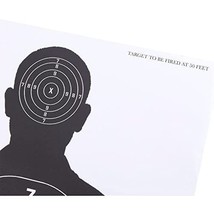 50 Sheets Silhouette Paper Targets for Shooting Range, Handguns (17 x 25 in) - £23.60 GBP