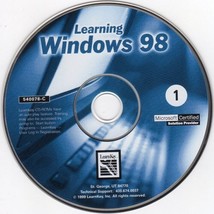 Learnkey MicroSoft Windows 98 Training (PC-CD, 1999) Windows - NEW CD in SLEEVE - $3.98