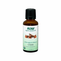 Now Essential Oils, Organic Clove Oil, Balancing Aromatherapy Scent, Steam Di... - £16.39 GBP