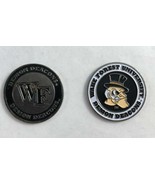 NEW Wake Forest University Demon Deacons Golf Ball Marker Coin 24mm Doub... - £5.25 GBP