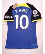 Harry Kane Tottenham Hotspur EPL Match Slim Blue Away Soccer Jersey 2022... - $80.00