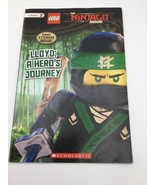 LLOYD A HEROS JOURNEY THE LEGO NINJAGO MOVIE BOOK PLUS STICKERS - $3.96