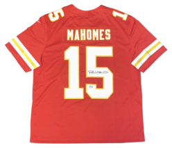 Patrick Mahomes Autographed Kansas City Chiefs Red Nike Limited Jersey B... - £1,320.85 GBP